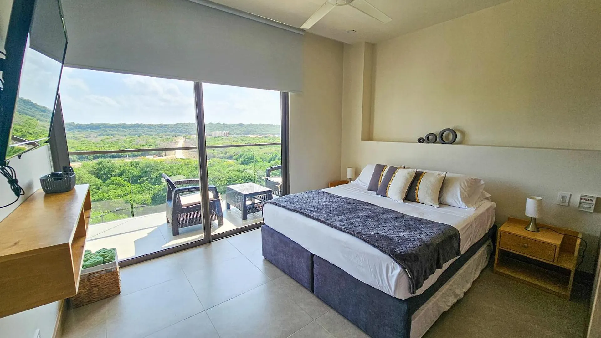 Apartamento 2 Habitaciones En Condominio Morros Zoe Cartagena Frente Al Mar Apartmán