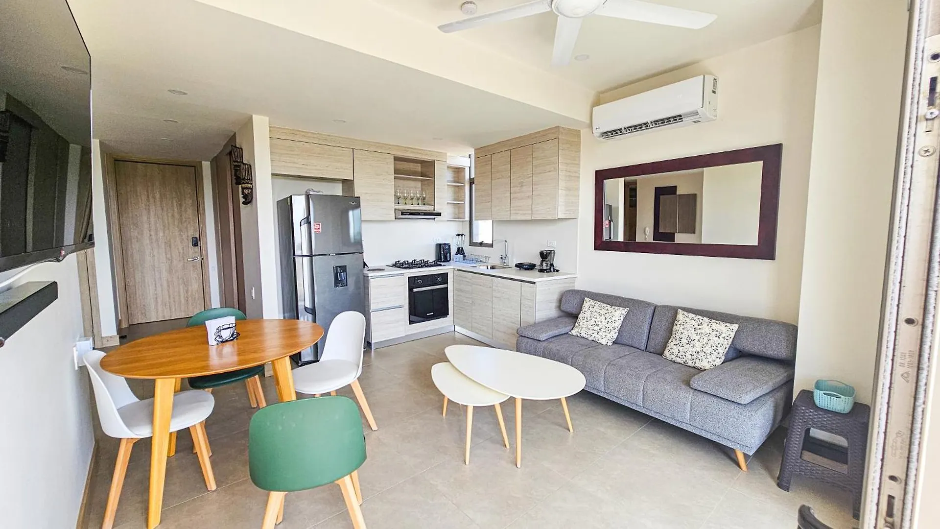Apartamento 2 Habitaciones En Condominio Morros Zoe Cartagena Frente Al Mar Colombia